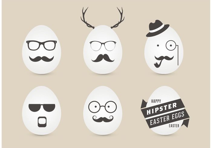 Tradition spring shape season oval objects object mustache man male isolated holiday hipster egg hipster hat glasses Gentleman eggs egg character egg Easter eggs easter egg easter character easter decoration decorate celebration celebrate avatar April animal 