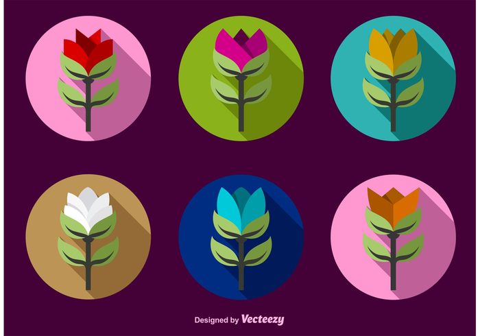 symbol summer stylized flower star spring plant ornate nature leaf isolated flower icon flower florist floral icon floral flat decorative decoration colorful color collection clip abstract flower 