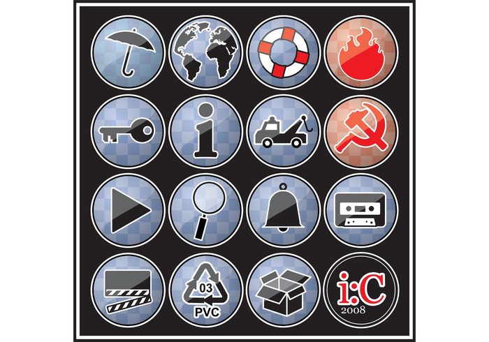 web icon symbols signs icons  
