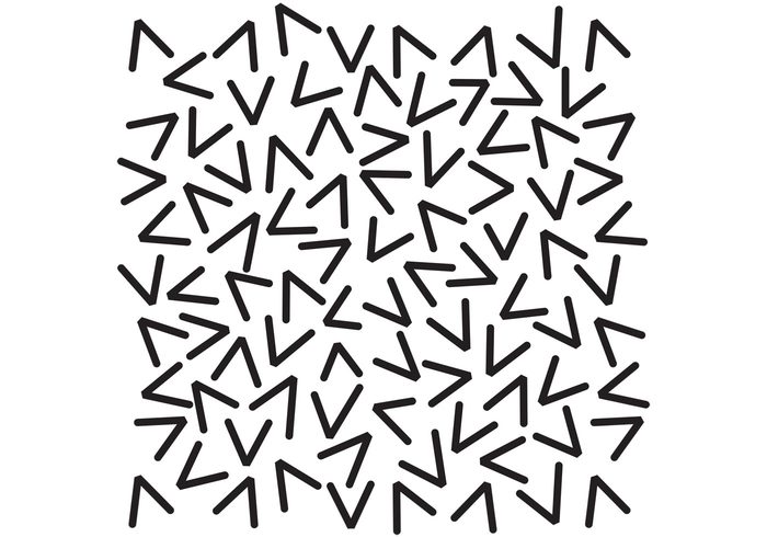Vs pattern geometric arrows 