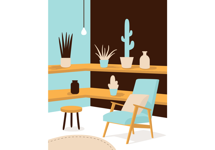 wallpaper vector interior vector design vector background stylish room Potted plants potted plant plants modern interior modern Living room interior design interior background interior House plant chair cactus cacti background armchair 