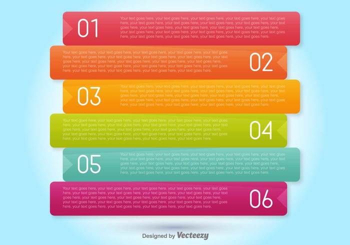 website web vector template tag tab symbol step paper origami number next steps navigation modern layout label infography infographic illustration icons green clean business brochure blue banner background arrow 