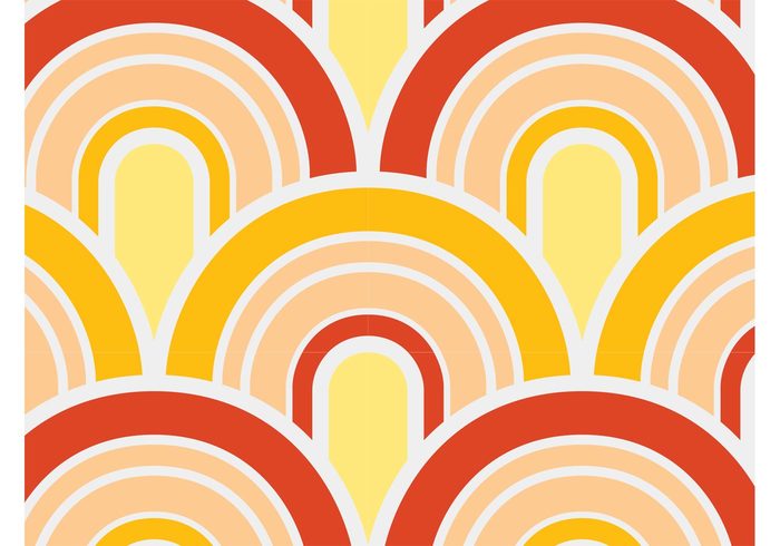 waving waves wallpaper seamless pattern lines curves colorful background backdrop abstract 