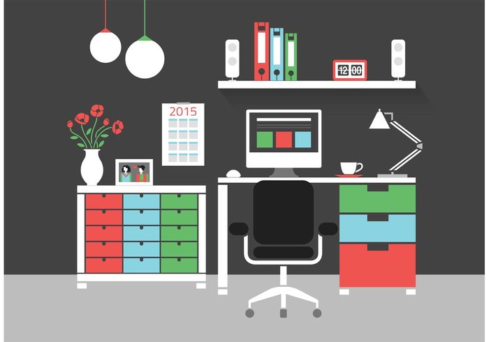 workspace workplace Workflow work web vector vase usability trendy technology table symbol stylish speaker space screen room poppies Place pc Organization office objects new modern chandelier modern lifestyle lamp interior interface icon home graphic flat elements dresser development desk designer design create concept computer clock calendar business binders background abstract 