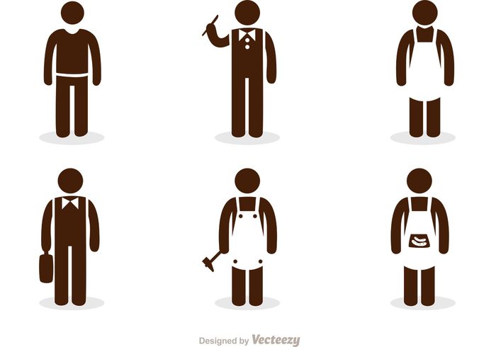 worker work welder stick figure icon silhouette profession position person people man male Job isolated icon human body Human figure icon figure chef character butler Business man boy Body language body blacksmith artist arms 