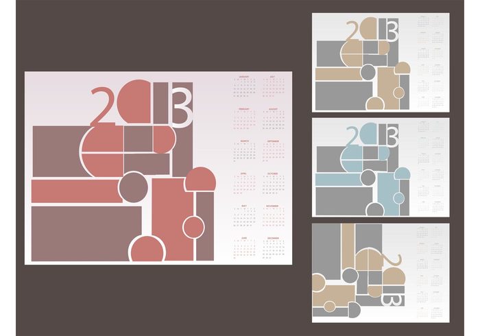 year weeks time templates shapes months Geometry geometric events decorations days dates Composition agenda abstract  