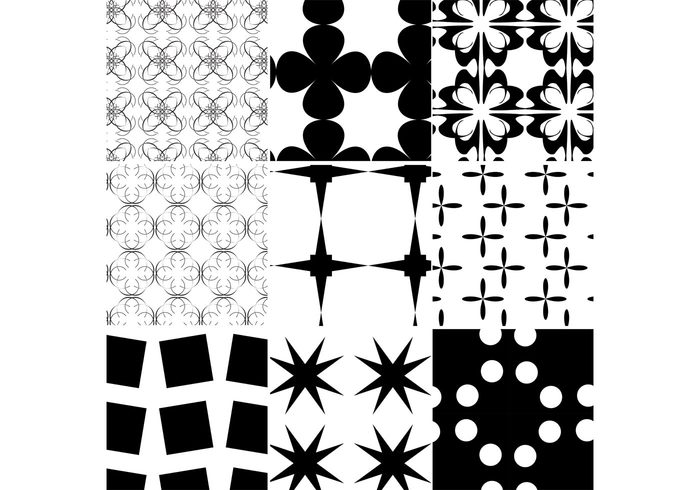 white vector pattern seamless Repetitive Patterns op art Design footage black and white black abstract 
