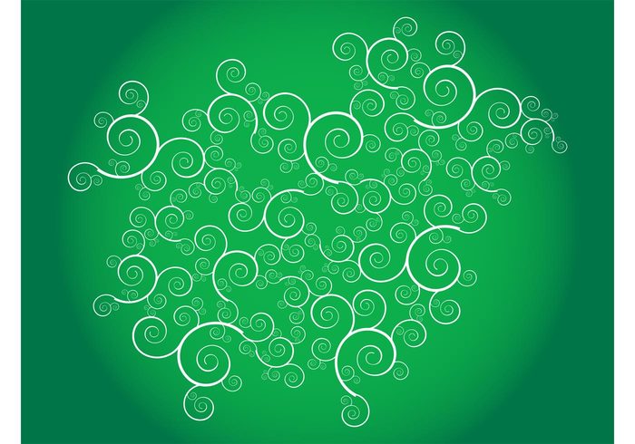 wallpaper versatile vector swirls Swirls vector spirals shapes scrolls round pattern decorative decoration curved background 