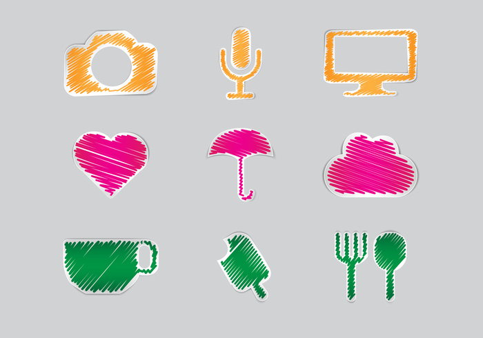 symbol social sketchy icon sketchy sketch Scribble vector scribble icon scribble miscellaneous misc isolated icons emblem element drawing connect computer communicate color cartoon button bite mark 