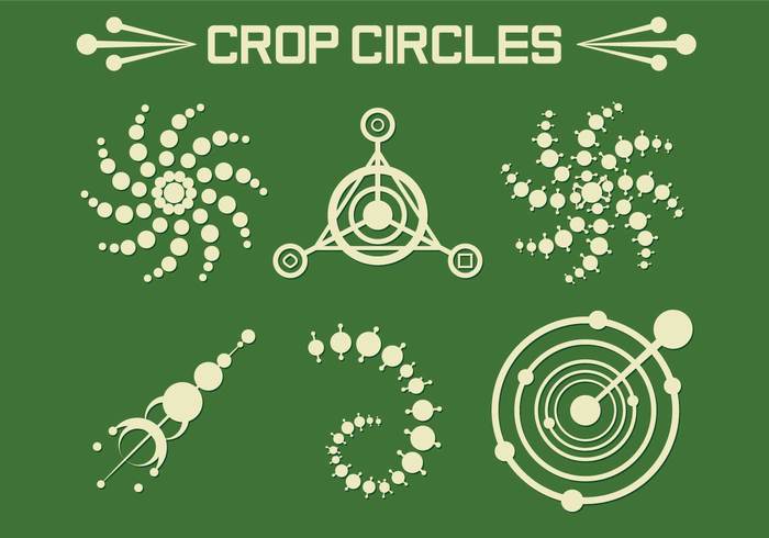 X-files unique UFO pattern Paranormal mysteries green geometric flying sausers field Extra terrestrial crop circles crop circle crop circles aliens alien 