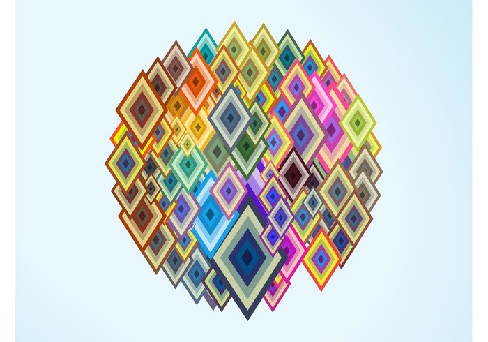 shapes shape multicolored Geometry geometric shapes Diamond shapes decorative decorations colors background backdrop abstract  