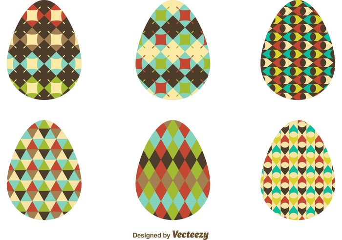 vintage easter egg vintage spring season retro easter egg pattern holiday happy easter happy egg Easter eggs easter colorful beautiful April 