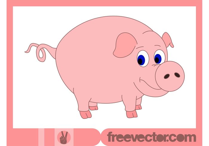 Worried sad pork pig mascot Livestock farming farm Domesticated animal comic characters cartoon animal 