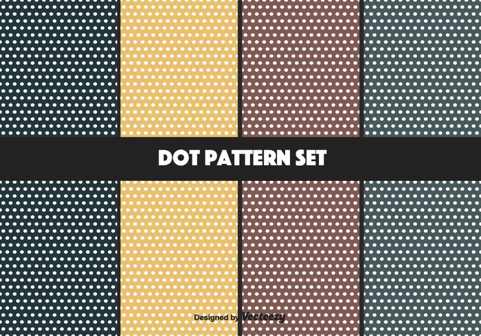 vector swatch set seamless polka dot pattern polka dot pattern pack navy blue navy Mustard free dots dot pattern color circles background 