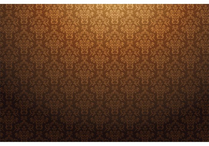 vintage pattern damask background  