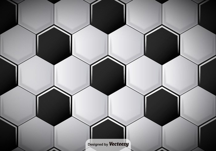 white texture Surface stylize sport soccer simple Repetition repeat pattern paper monochrome hexagon geometric game football texture football black ball background backdrop 