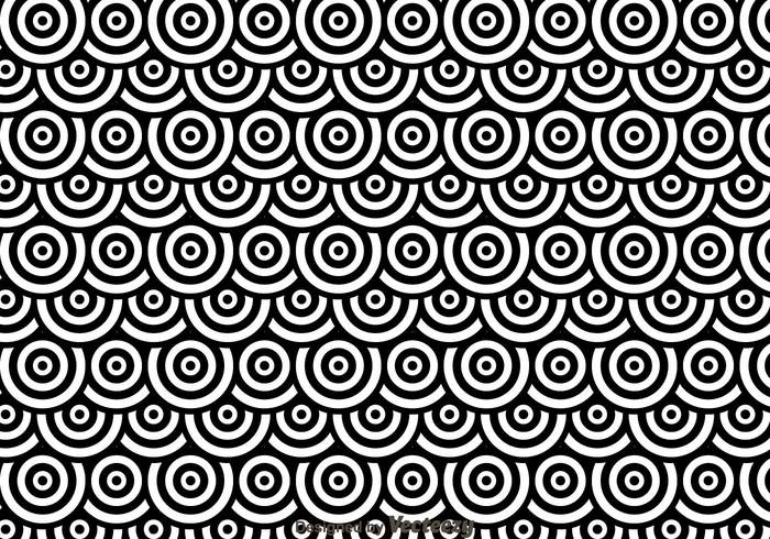 white wallpaper symmetric shape seamless pattern line geometric dot pattern dot curve circle black and white patterns black and white pattern black background abstract  