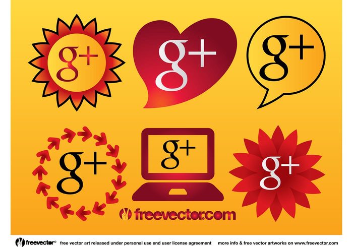 web Viral social media social sharing share seo marketing logo icons google plus Google logo google g+ blog  