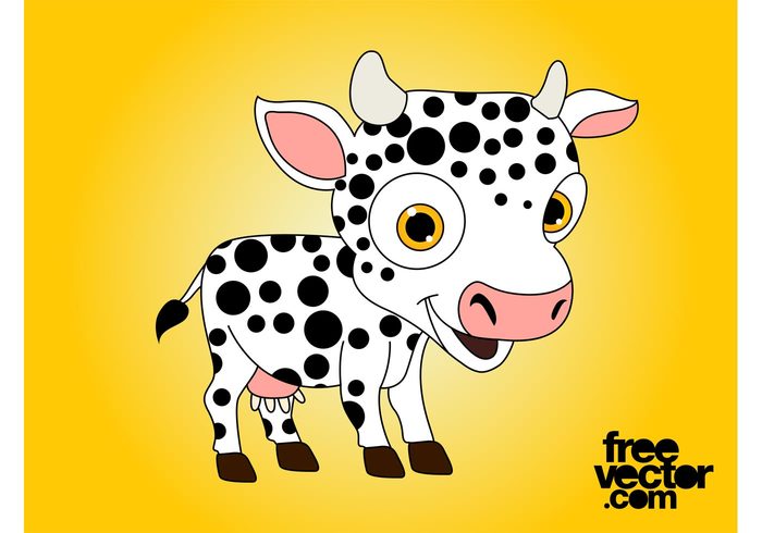 Udder Smile mascot Livestock horns happy farming farm animal Domesticated cow comic character cartoon animal 