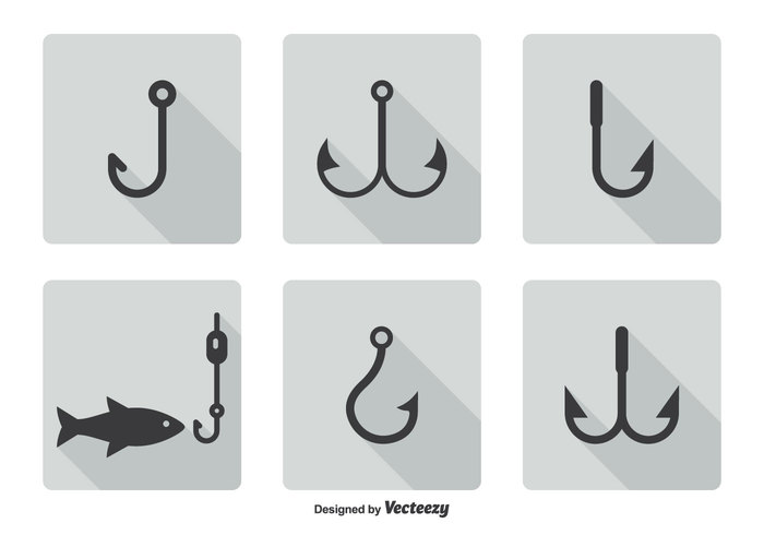 white water sport fishing sport silhouette sharp set sea ocean metal lure jighead jig isolated icons icon set icon hook icon hook Hobby head fishing fishhook fisherman fish-hook fish icon fish equipment cross collection Catch black barb bait background angler angle anchor  