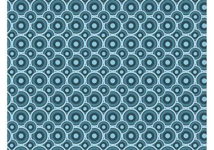 wallpaper vintage Textiles seamless pattern round print geometric shapes decal colors colorful circles background abstract 80's 