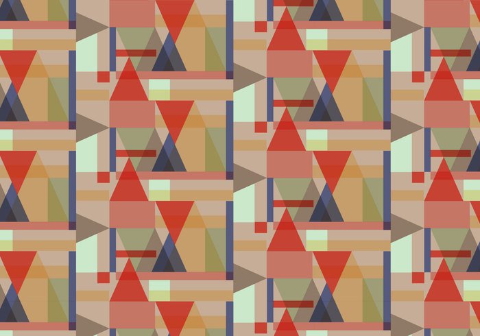 wallpaper vector trendy shapes seamless random pattern pastel ornamental Geometry geometric decorative decoration deco bauhaus background abstract 