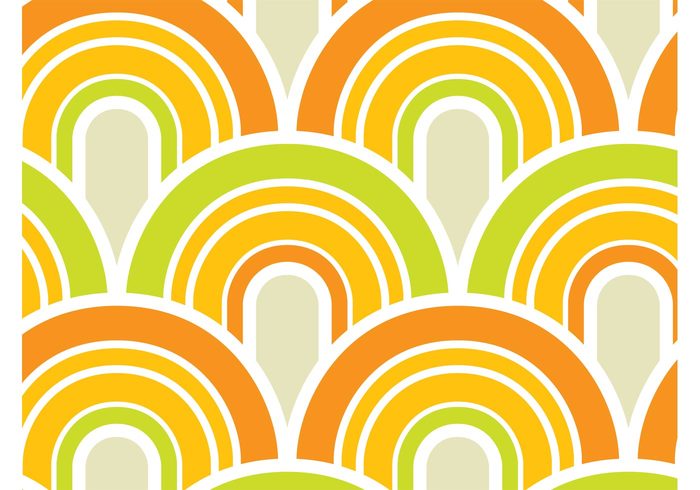wallpaper vintage seamless pattern seamless retro pop art curves colors colorful background backdrop arcs abstract 