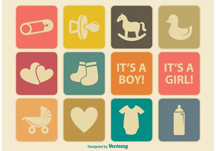 vintage baby icon vintage toy stroller icon silhouette sign set rocking horse icon rocking horse pacifier nursery mobile love little kindergarten kid it's a girl it's a boy illustration icon girl family elements duck icon cute crib clothes childish childcare child care boy bottle bear ball baby icons baby icon baby accessories 