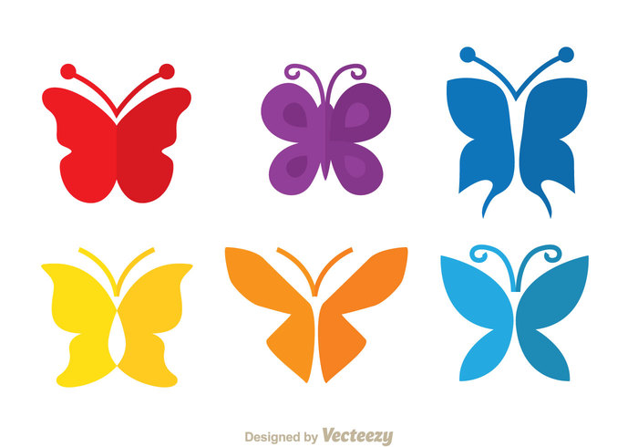 wing small silhouette shape insect fly colorful cartoon butterfly butterfly beauty animal 