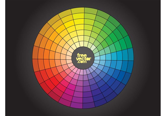 round logo icon gradient Geometric Shape colors colorful color picker circles 