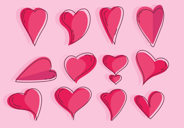 wallpaper valentines day valentines symbol special shape romantic red pink love heart color celebrate beautiful background abstract 