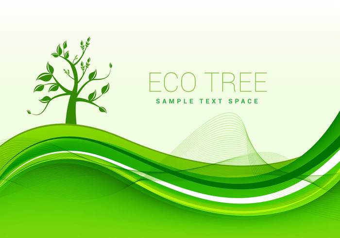 wave background wave tree nature natural leaves green wave green tree green background green environmental eco wallpaper eco background eco background 