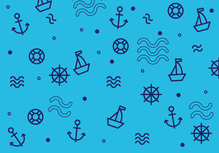 water ship sea Patterns pattern Navigator nautical pattern nautica pattern nautica marine fresh boat pattern boat blue 