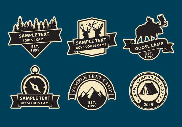 woods wildlife wilderness web vintage tree travel tourism tag symbol summer style sticker stamp sign shield seal Scouts scout round retro Recreation picnic patch park Outdoor nature mountaineering mountain label insignia icon forest Explore exploration expedition emblem design deer decorative classic camp boy scouts boy badge Adventure 