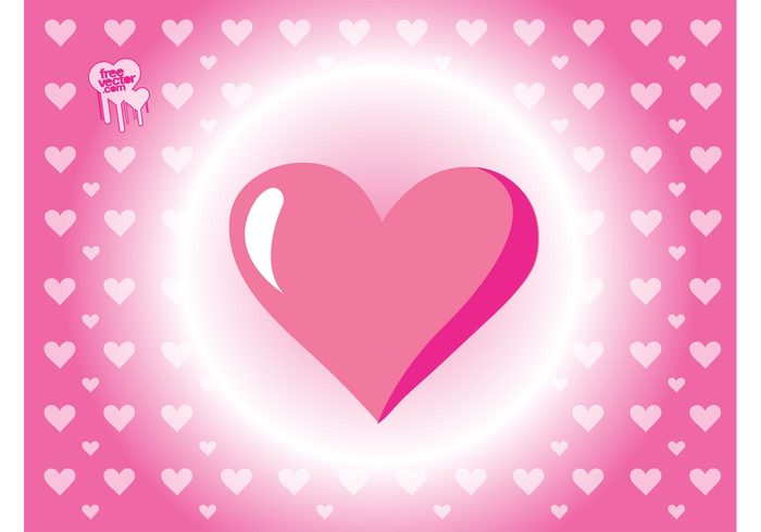 valentines day romantic romance Relationship pattern love icon hearts decorations crush 