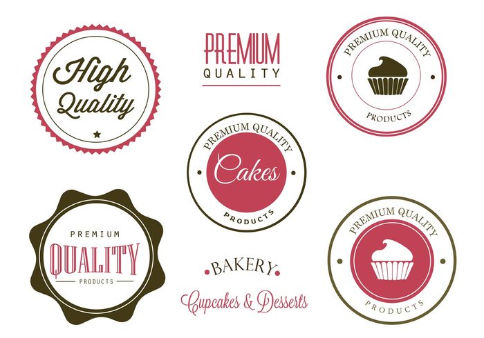 vintage sweet pink pastry muffin Frosting food logo food dessert delicious cupcake label cupcake badge cupcake chocolate cakes cake logo cake bakery logo bakery badge bakery baked 