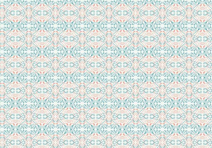 wallpaper vector trendy shapes seamless random pattern pastel outline ornamental indian floral decorative decoration deco background abstract 