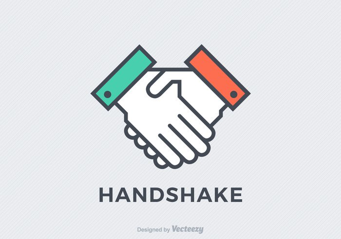 vector together teamwork team symbol success simple sign Shake round respect Relationship professional people partnership meeting male line Leadership isolated illustration icon handshake icon handshake hand greeting friendship friends flat finance design deal corporate Cooperation contract congratulating concept businessman business background agreement Adult 