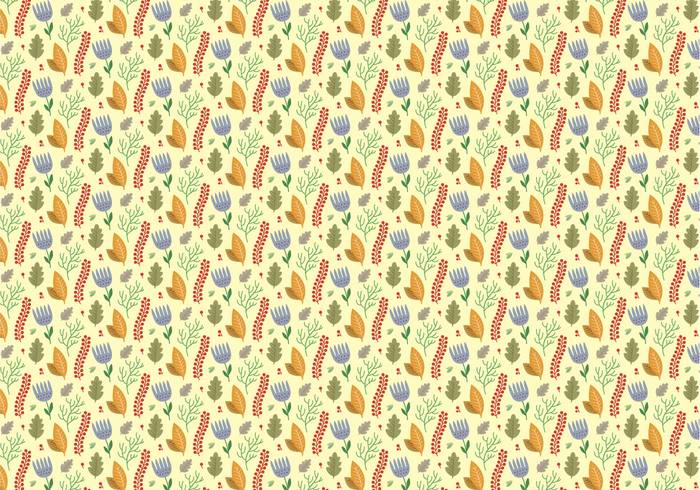 wallpaper vector trendy shapes seamless plants pattern pastel ornamental leafs green flowers floral decorative decoration deco background abstract 
