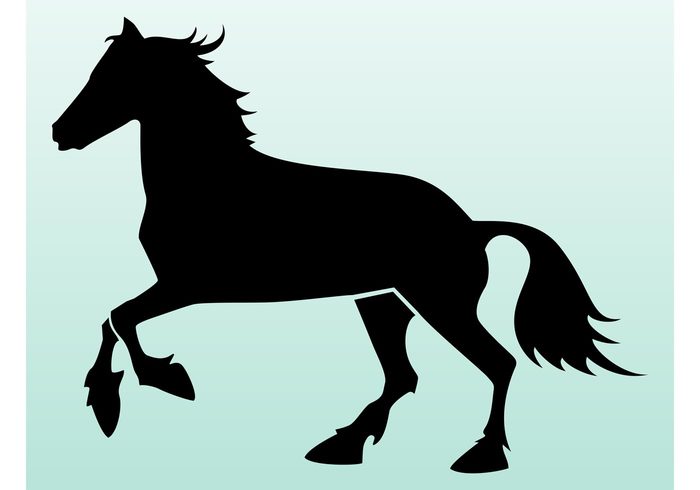 tail stylized Simplified running run racing race minimal mane Livestock Domesticated animal 