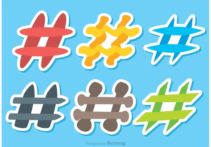 website web tweet token tag symbol stamp social sign shape mark label internet hashtag icon hashtag hash flat colorful hashtag button blue black badge app 