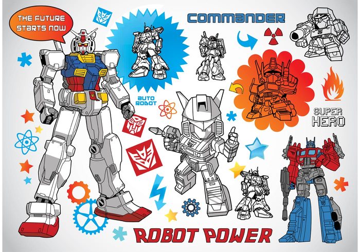 Zaku Tranformer toys technology robot play Megatron Loghi Heroes Gundam game Fight cool Commander comics Battle Autorobot animation 