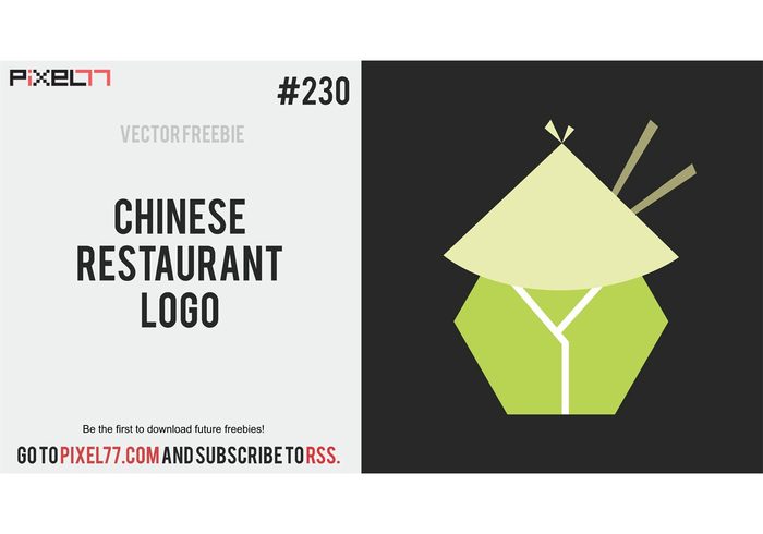 vector restaurant logo graphic freebie design chinese 