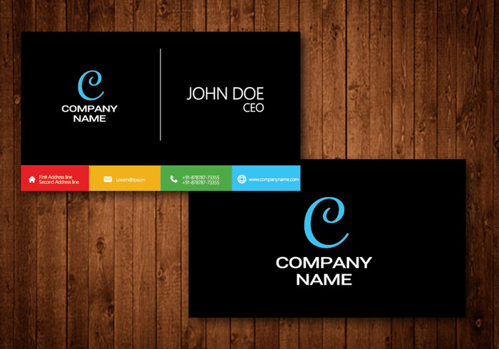 Visit template symbol style simple set real estate visiting card design print presentation office name modern identity identification card ID fashion element design decoration decor creative concept computer visiting card design company card business branding blank background backdrop advertise abstract  