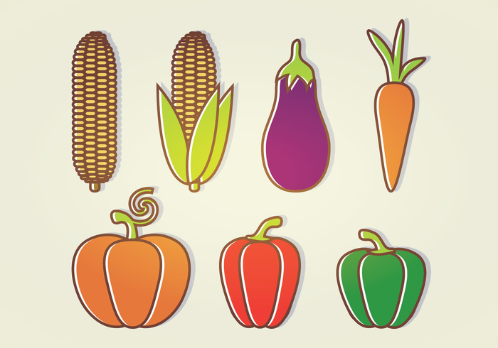 vegetables variety vegetables icon variety red pepper pumpkin pepper organic icons icon healthy food Healthy green pepper food Fall ear of corn corncob corn carrot autumn 