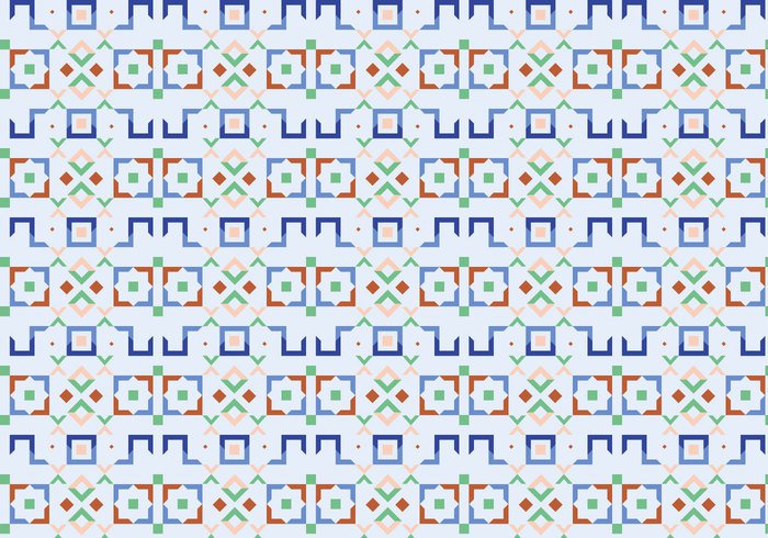 wallpaper vector trendy tile shapes seamless random pattern pastel ornamental Geometry geometric decorative decoration deco background abstract 