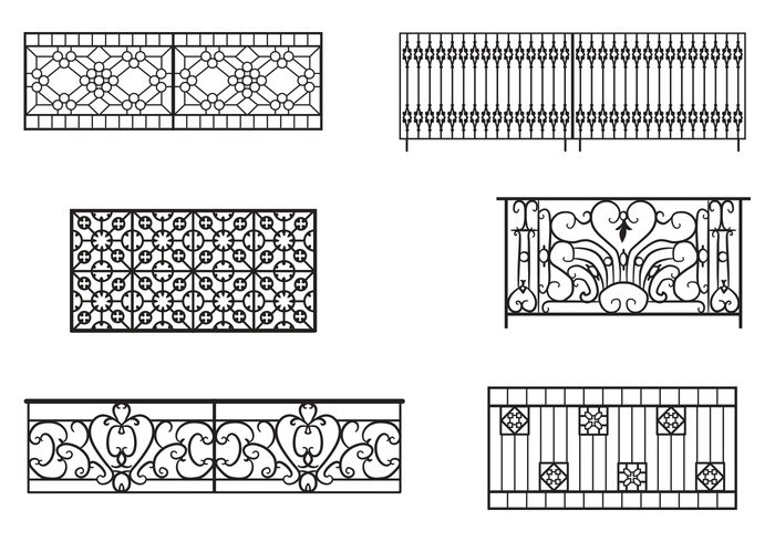 wrought vintage victorian vector symmetry swirl style steel spiral scroll retro railing rail park ornate ornamental ornament old metal iron illustration graphic gate garden frame flourishes cast Boundary border black balcony background artistic architecture antique ancient 