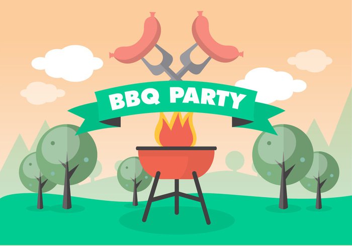 vector vacation travel tools symbol summer steak spring set sausage red picnic party park Outdoor objects nature meat ketchup isolated invitation illustration icon hot holiday grilled grill fruit fork food flat fish elements drink design cooking collection cartoon bbq barbecue background 