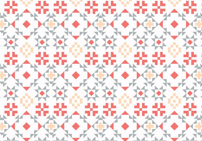 wallpaper vector trendy traditional shapes seamless random pattern pastel ornamental native motif Geometry geometric decorative decoration deco background abstract 
