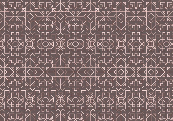 wallpaper vector trendy shapes seamless random pattern pastel outline ornamental motif linear Geometry geometric decorative decoration deco background abstract 
